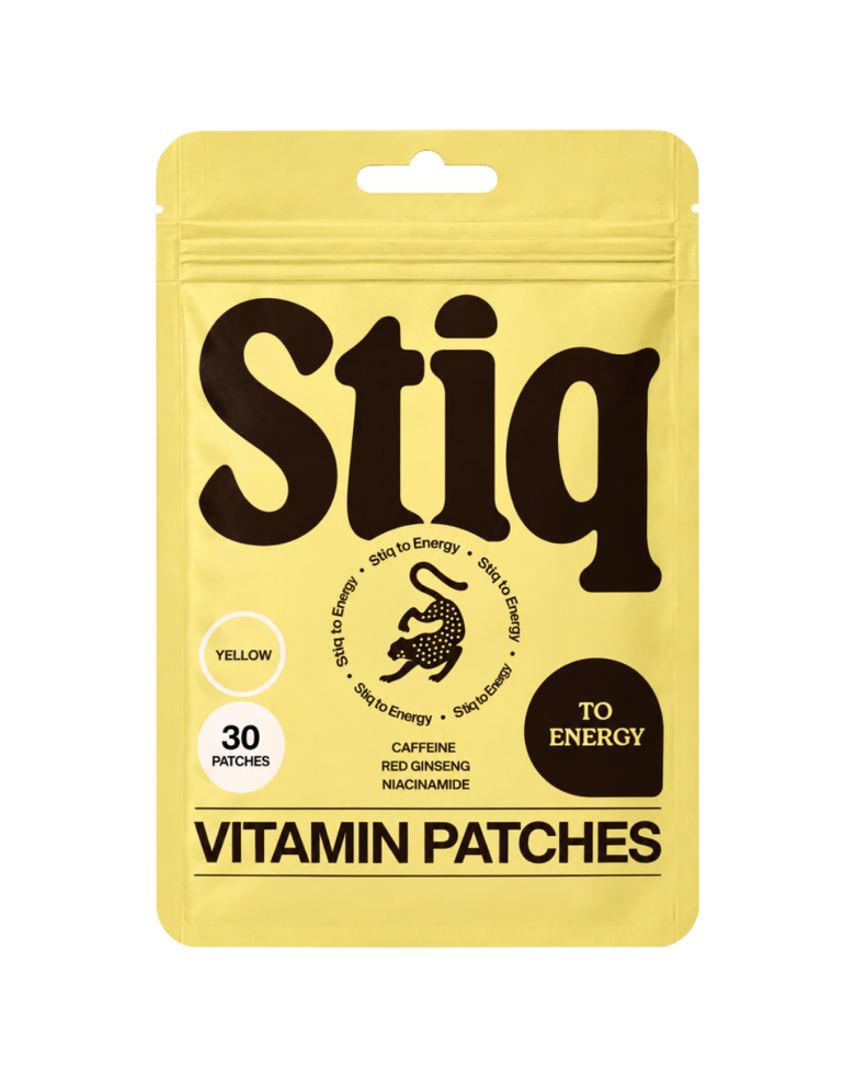 Parches de vitaminas para la energía Stiq Patches Energy, 30 parches por envase.