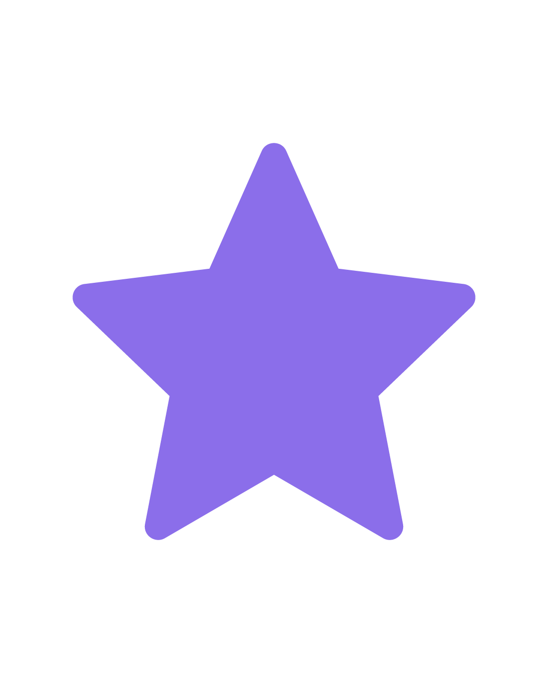 Parche para granos Stiq Patches Starwear de hidrocoloide con diseño de estrella violeta (violet)