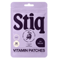 Parches de vitaminas para relajarse Stiq Patches Relax, 30 parches por envase.