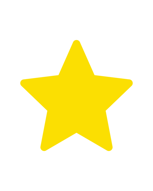 Parche para granos Stiq Patches Starwear de hidrocoloide con diseño de estrella amarilla (lemon drop)